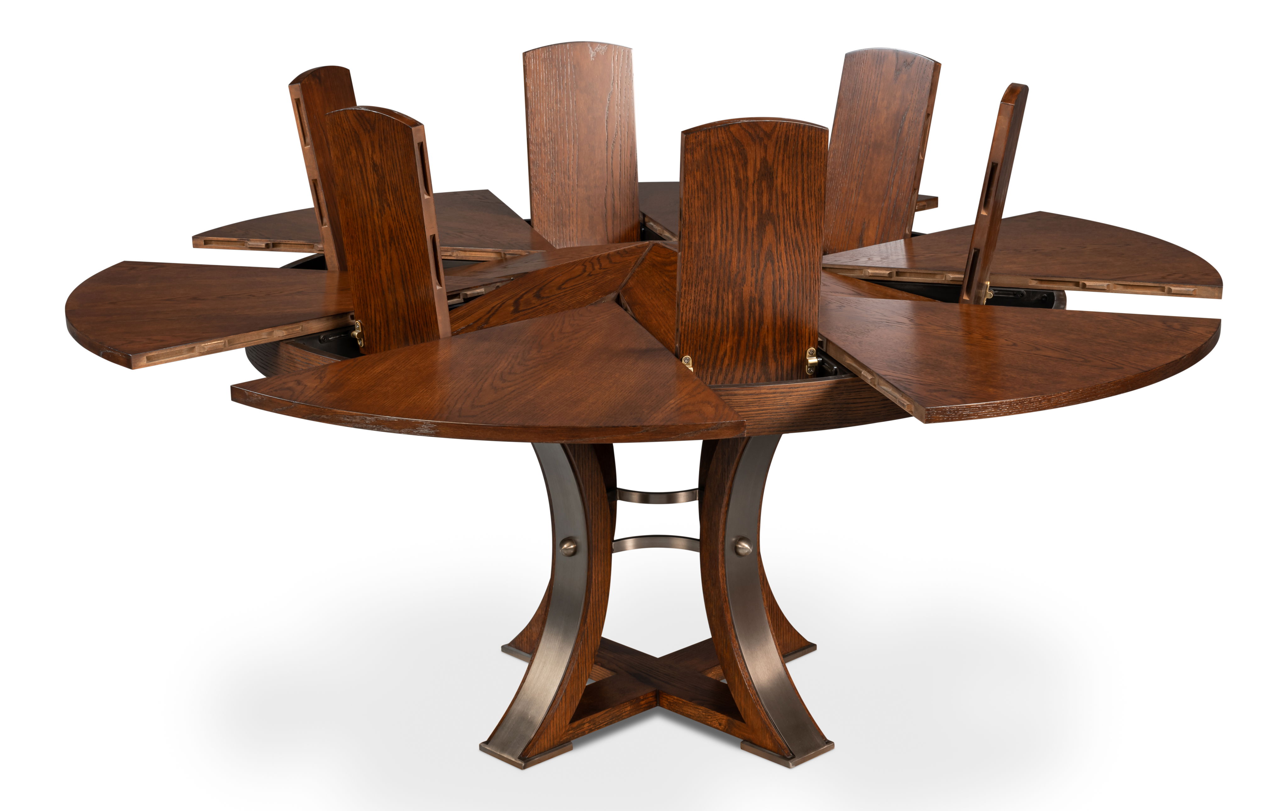 Tower Jupe Dining Table, Med,Palladio large image 