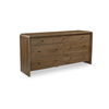 Riley 7 Drawer Dresser Oak, by Moe's Home, 70" width x 34" height x 19" depth thumbnail 2