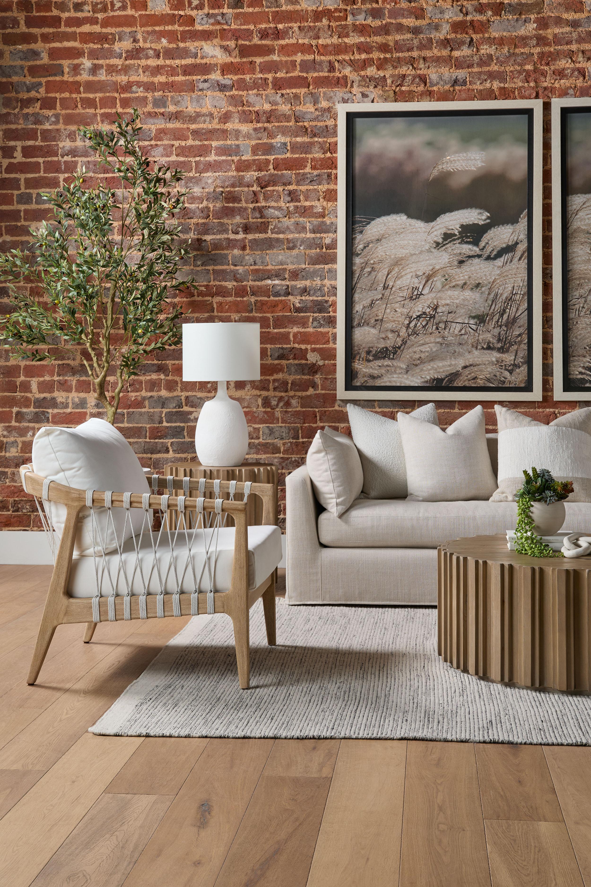 Haven 96' Lounge Slipcover Sofa large image 