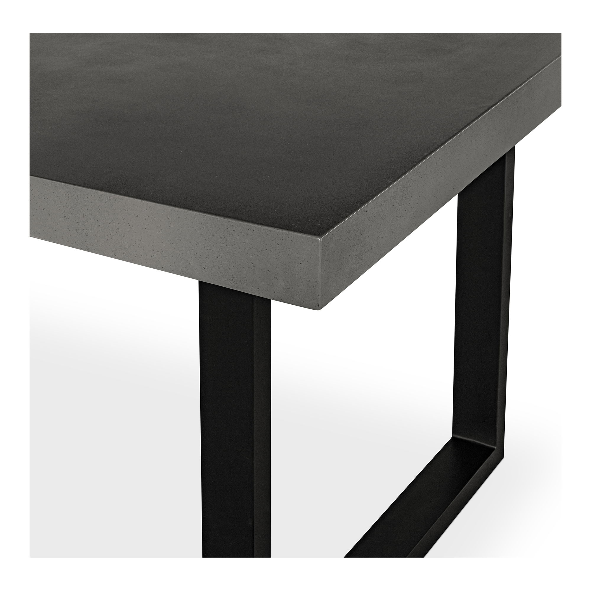 Jedrik Small Outdoor Dining Table Dark Grey large image 