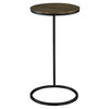 Brunei Gold Accent/Drink Table, Side & End Table by Uttermost, 12.5" width x 24" height x 12.5" depth thumbnail 5