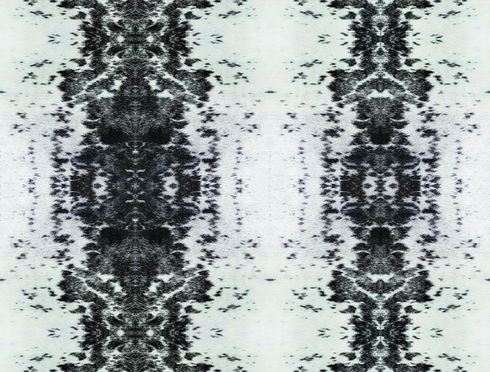 Marbled Appaloosa Black Peel & Stick Wallpaper
