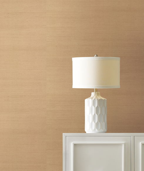 Maguey Sisal Dove Wallpaper