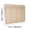Luminous Leaves Blush & Gold Wallpaper thumbnail 10
