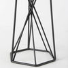 Sixx I Small Antiqued Metal Hexagonal Table Candle Holder thumbnail 9