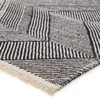 Galexia Handmade Tribal Black/ Cream Area Rug (8'X10') thumbnail 3