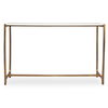Affinity White Marble Console Table thumbnail 0