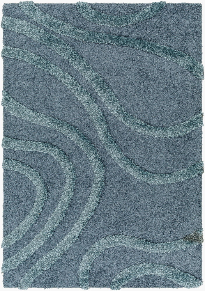 Hudson Shag Machine Woven Rug, by Surya, 11'11.7" length x 9'2.24" width