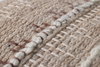 Loloi Ivory Pillow, Decorative Pillow, 18" length x 18" width thumbnail 4