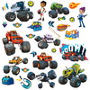Blaze & The Monster Machines Wall Decals, by York Wall, 1'6" length x 10" width x 1.41" depth thumbnail