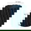 Taffy Accent Table Navy Blue thumbnail 3