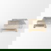 Carver Set of 2 Rectangular White Washed Wood Trays thumbnail 3