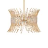 Marquise 8 - Light Chandelier, by Currey and Company, 40" width x 16.75" height x 17.5" depth thumbnail 8