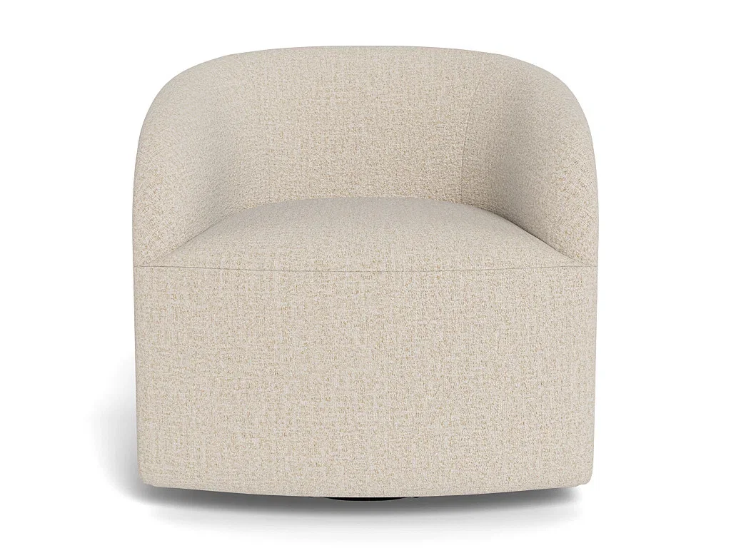 Exhale Swivel Barrel Chair, by Universal Furniture, 31" width x 30" height x 32" depth View 1