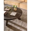 Alden Coffee Table Cool Brown, by Moe's Home, 50" width x 16.5" height x 50" depth thumbnail 8