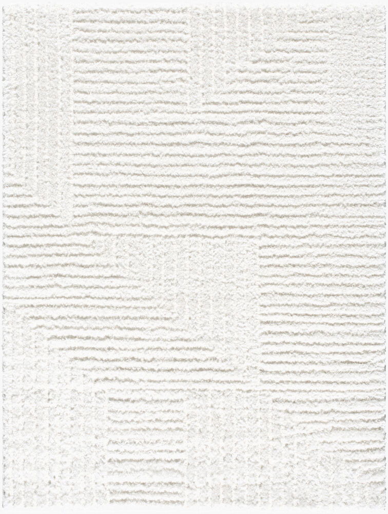 Nomadic Machine Woven Rug, by Surya, 9'0.27" length x 6'6.74" width