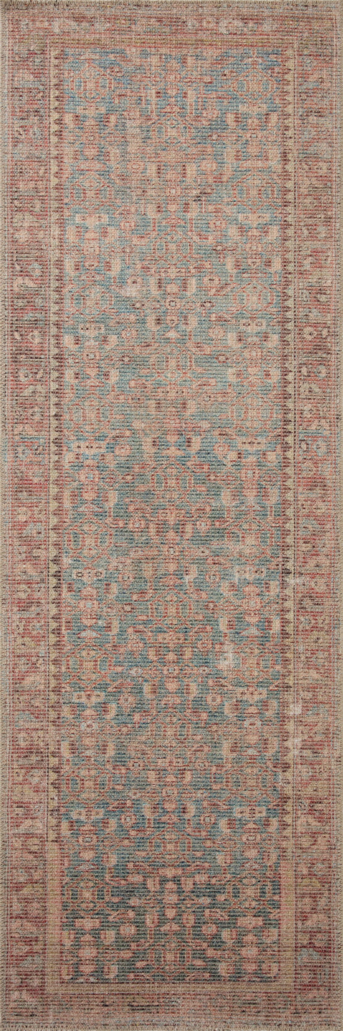 Angela Rose x Loloi Aubrey Rug, 2' length x 5' width View 6