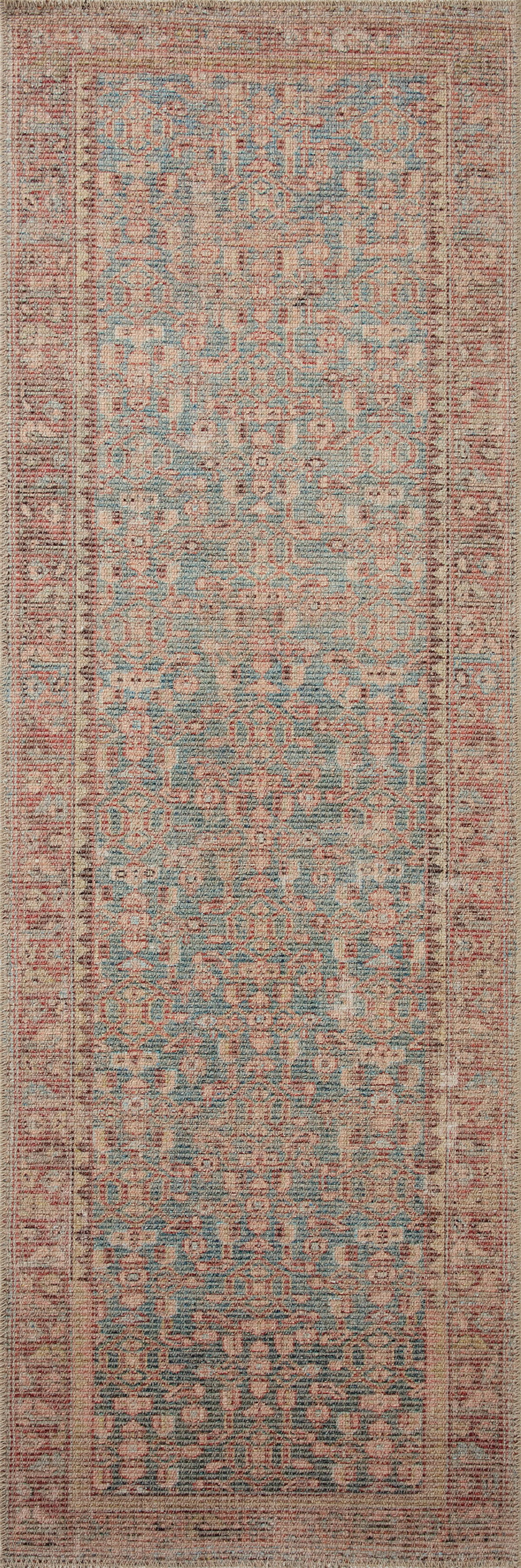 Angela Rose x Loloi Aubrey Rug, 2'6" length x 7'6" width View 6