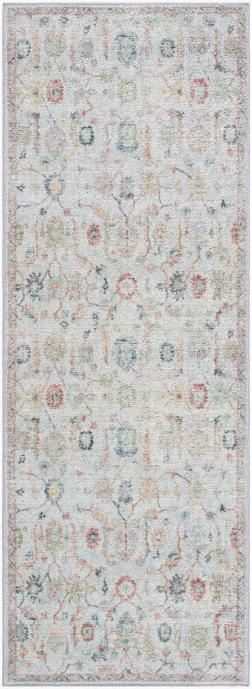 Calhoun Machine Woven Rug, by Surya, 7'2.61" length x 2'7.5" width