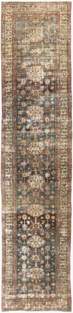 Antique One of a Kind Handmade Rug, by Surya, 15'2" length x 3'5" width