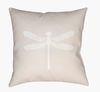 Dragonfly Accent Pillow, Decorative Pillow by Surya, 18" length x 18" width thumbnail