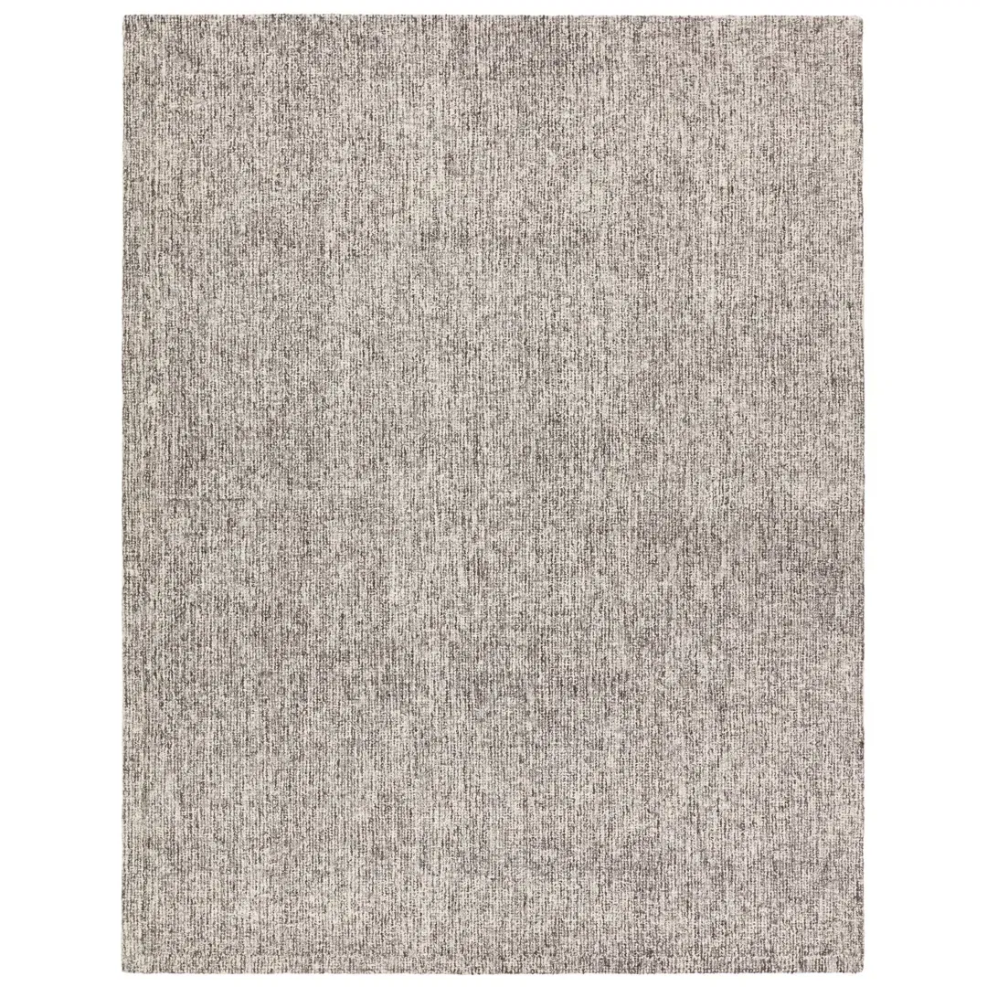 Britta Living Oland Handmade Solid Gray/Cream Area Rug large image 