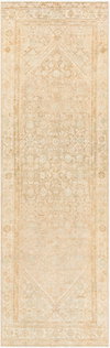 Antique One of a Kind Handmade Rug, by Surya, 9'2" length x 3'4" width thumbnail