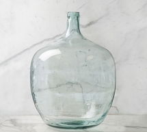 Online Designer Home/Small Office Recycled Glass Demijohn Vase, Clear, 50L