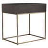 Armistead Walnut Side Table, Furniture by Uttermost, 25" width x 25" height x 18" depth thumbnail 5