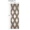 Tahira Geometric Argyle Pattern Wall Mirror, by Uttermost, 24" width x 72" height x 1.75" depth thumbnail 3