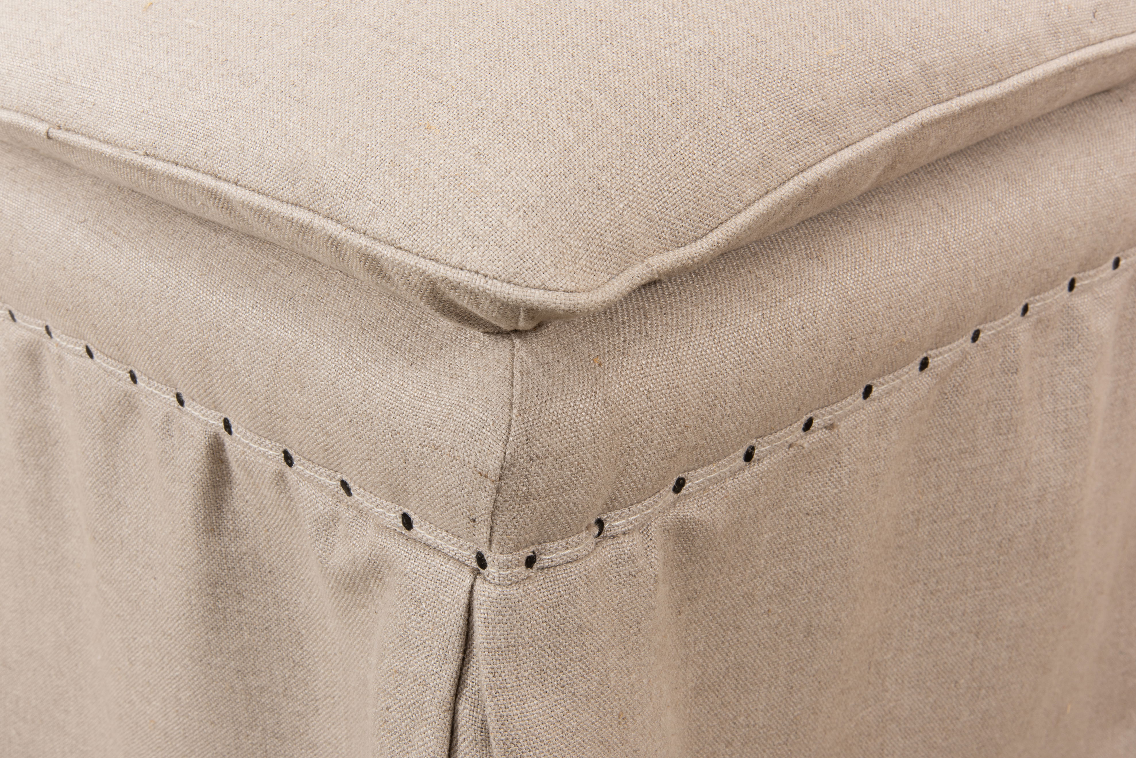 Draped Ottoman large image 