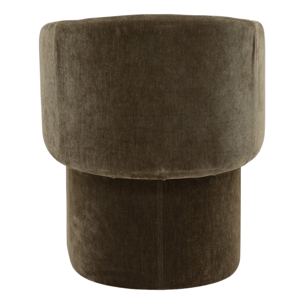 Ynes Dining Chair Olive, by Dovetail, 25.4" width x 30" height x 24.6" depth View 4