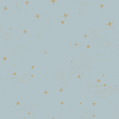 Upon A Star Blue Peel & Stick Wallpaper