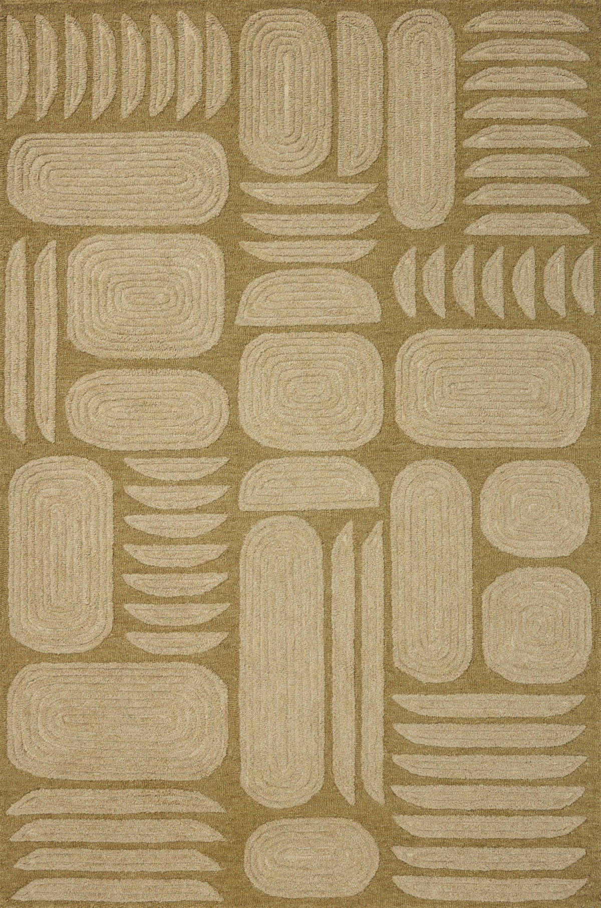 Brigette Romanek x Loloi Madi Rug, 5' length x 7'6" width View 1