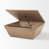 Wyatt  Brown Wood Angular Coffee Table thumbnail 7
