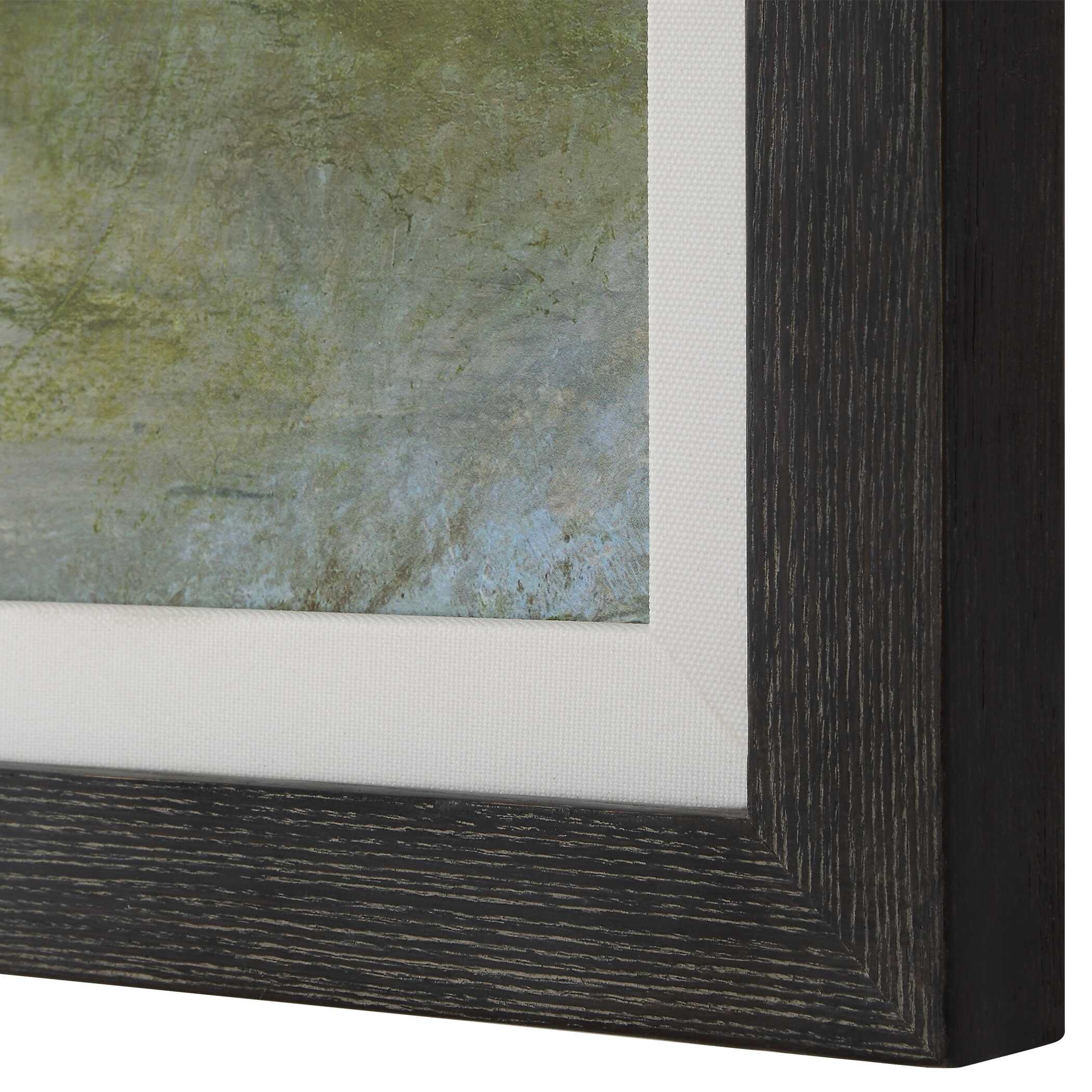 First View Of The Water Framed Print, Painting by Uttermost, 43.25" width x 43.25" height x 1.25" depth View 7