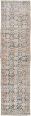 Antique One of a Kind Handmade Rug, by Surya, 14'2" length x 3'8" width thumbnail