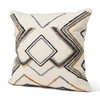 Kitt 20x20 Square Pillow Cover, Decorative Pillow by Mercana, 20" length x 1" width x 20" height thumbnail 1