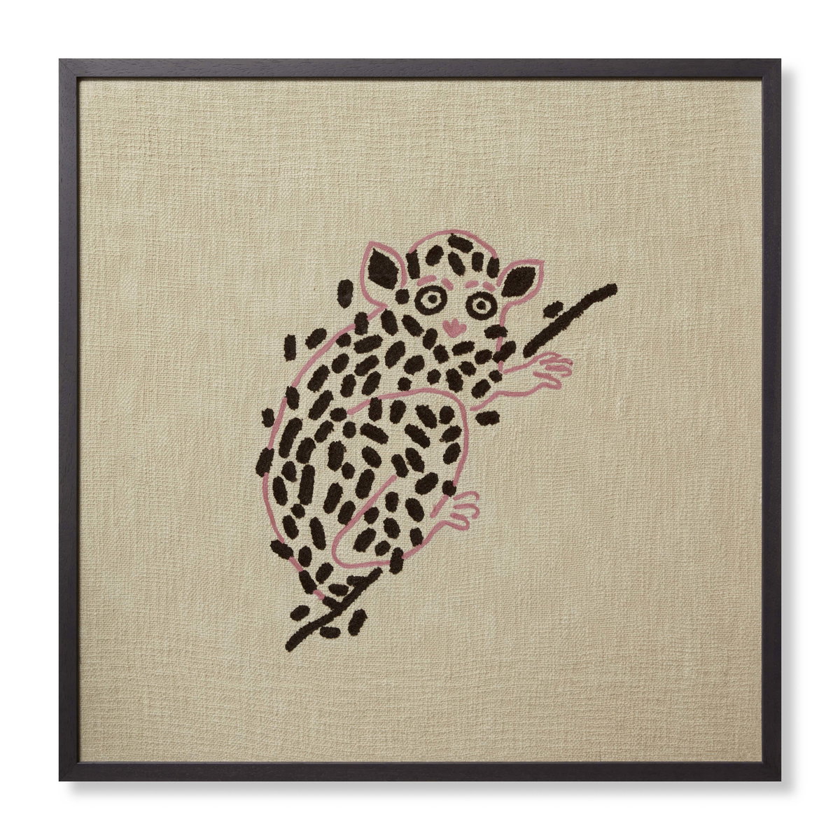 Loloi Lucky Lemur Wall Art, Wall Hanging, 30" length x 30" width View 1