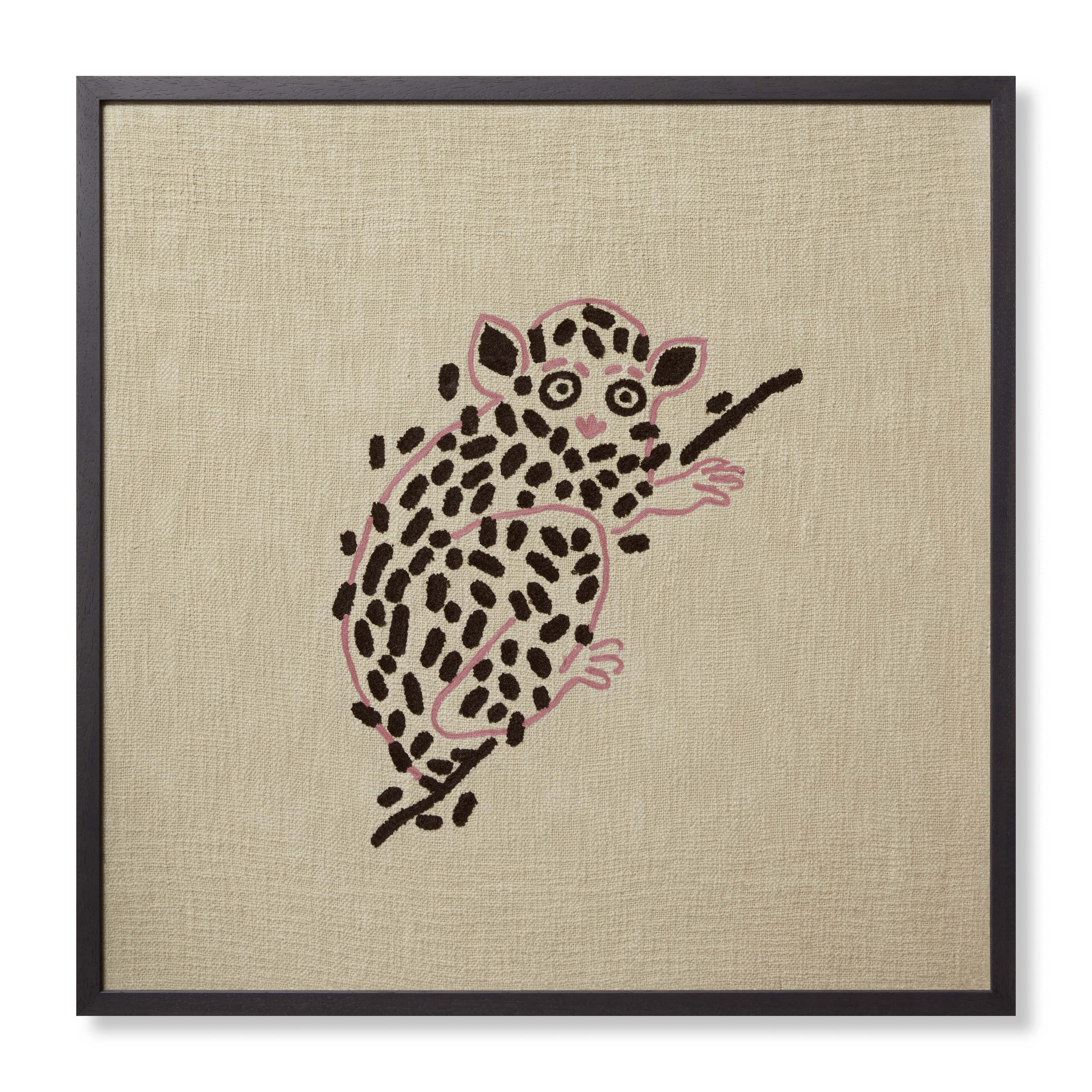 Loloi Lucky Lemur Wall Art large image 