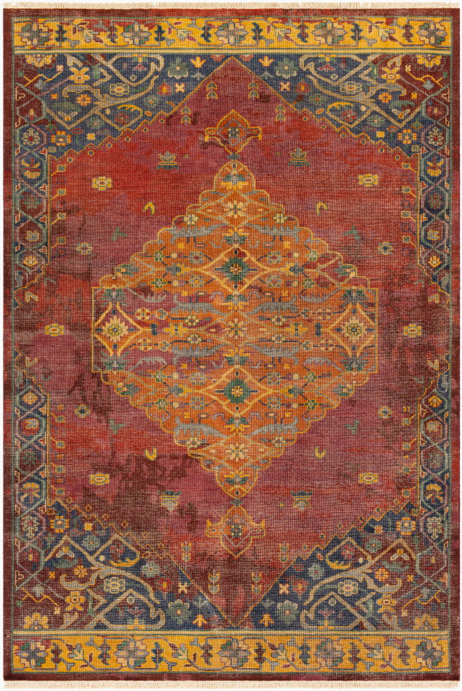 Festival Handmade Rug, by Surya, 9' length x 6' width