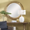 Mariner Natural Round Mirror, by Uttermost, 3'11" width x 3'11" height x 3.38" depth thumbnail 2