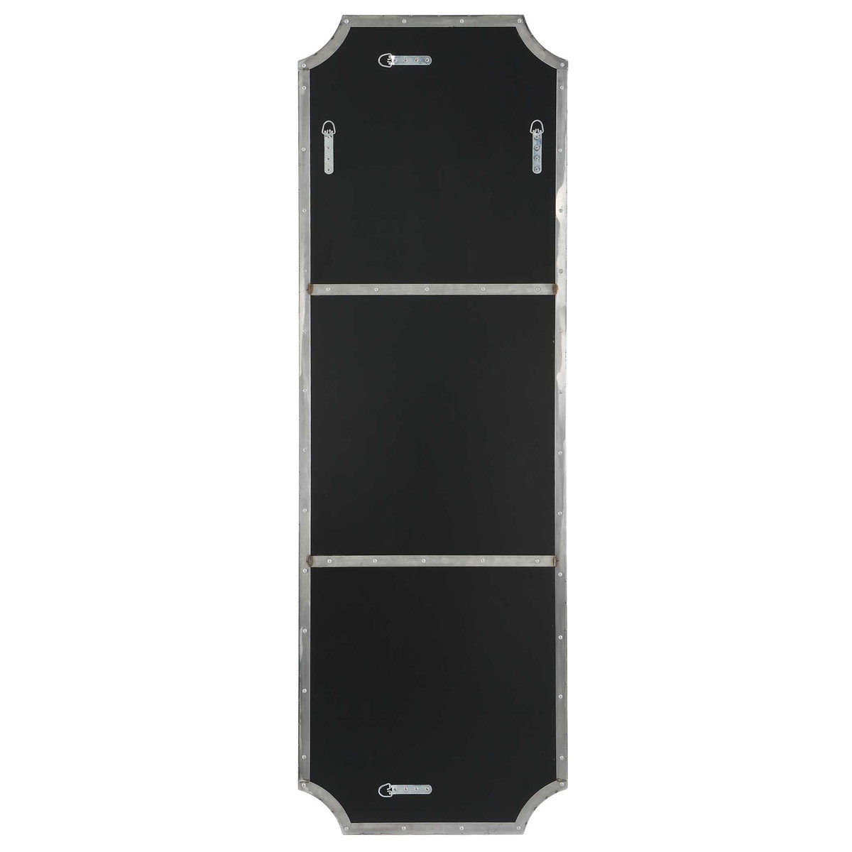 Lennox Nickel Tall Mirror, by Uttermost, 24" width x 72" height x 1.12" depth View 7
