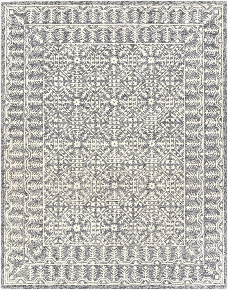 Granada Handmade Rug, by Surya, 1'6" length x 1'6" width