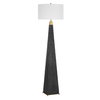 Lathey Tapered Floor Lamp, by Uttermost, 1'7" width x 5'8" height x 1'7" depth thumbnail 6