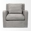 Denly III 38 X 38.25 X 34.5 Flint Gray Slipcover Upholstered Arm Chair thumbnail 2