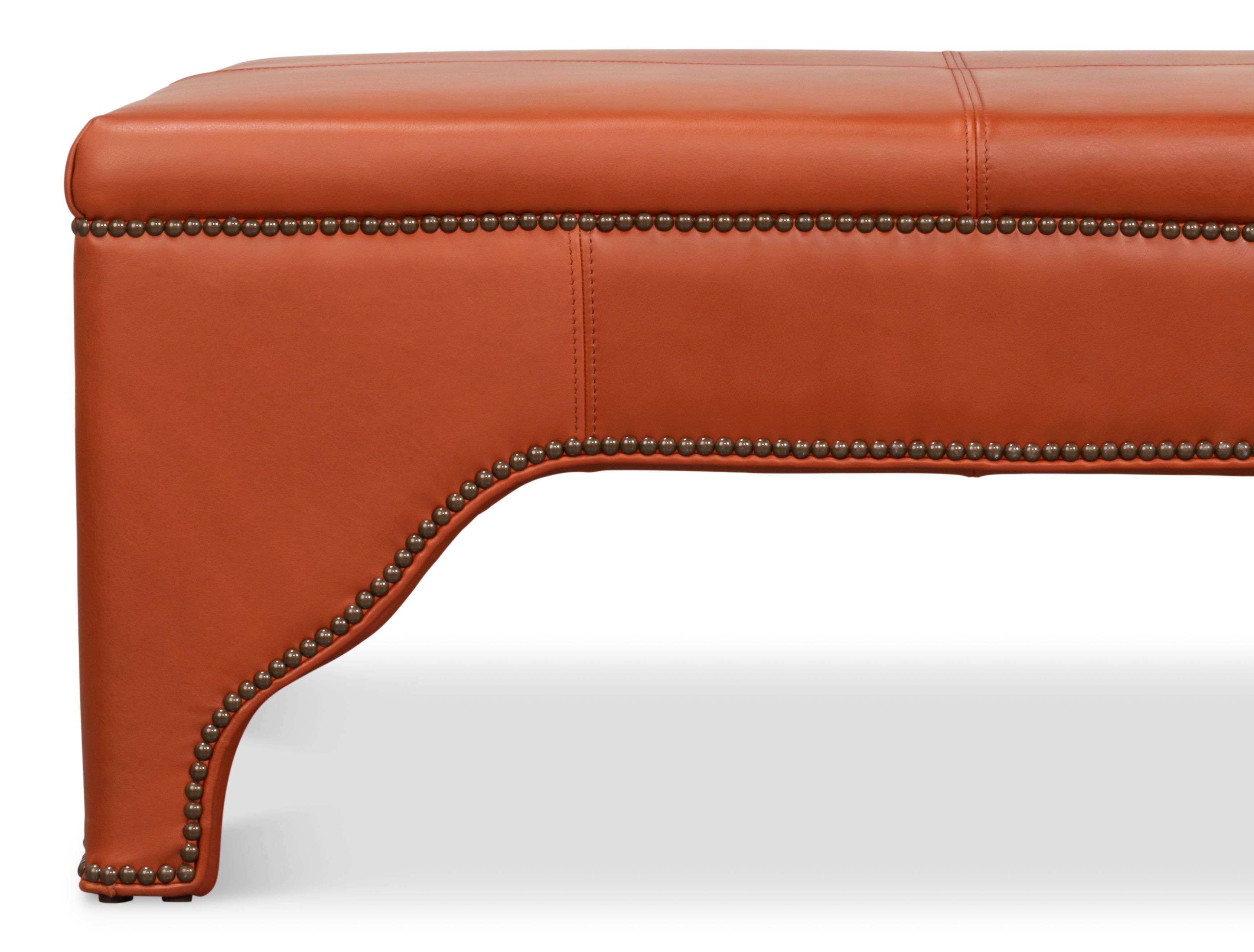 Streetman Cocktail Ottoman, Hermes Brown large image 
