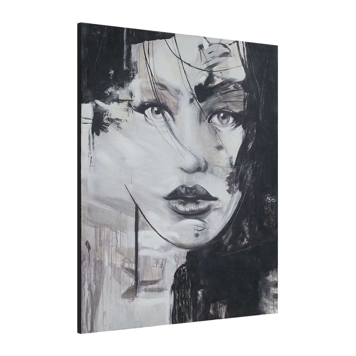 Chrysantine  Canvas Art, Painting by Renwil, 60" height x 2" depth View 2