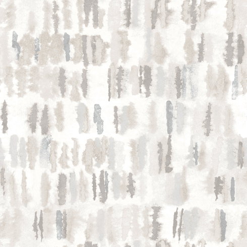 Watercolor Fountain Neutral Peel & Stick Wallpaper