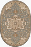 Caesar Handmade Rug, by Surya, 9' length x 6' width thumbnail